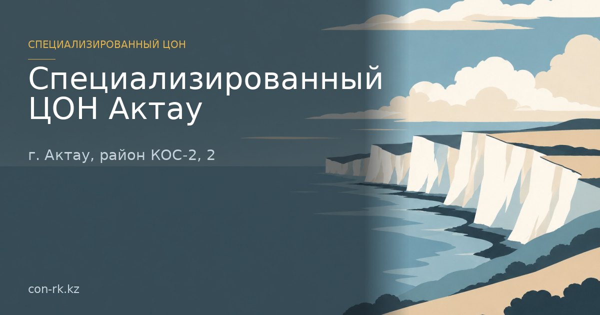 Специализированный ЦОН Актау, г. Актау